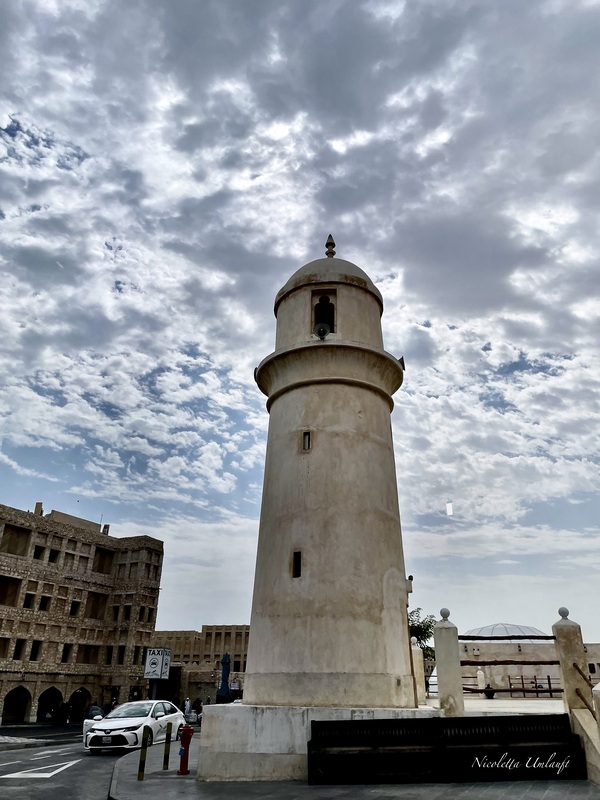 Minareto della vecchia Moschea Souq Waqif